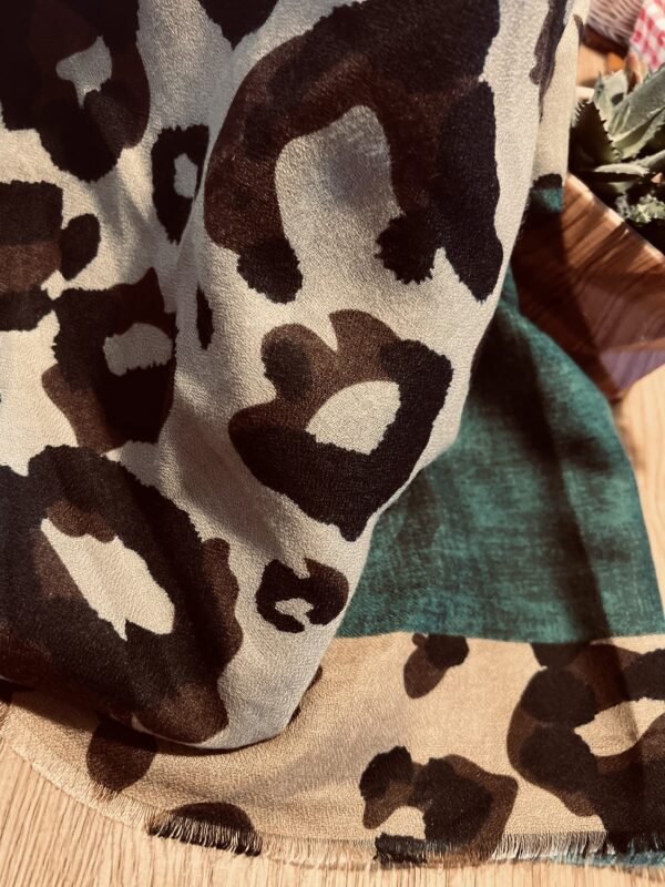 Cheetah Print Scarf - Image 6