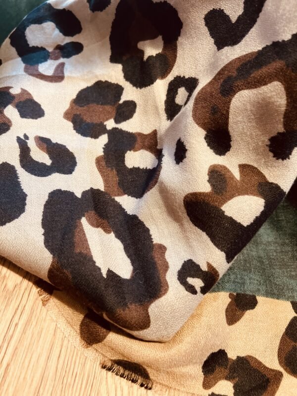 Cheetah Print Scarf