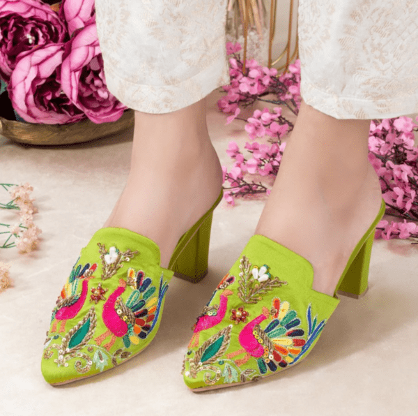 Parrot Green (CLUTCH & SHOES DUO)