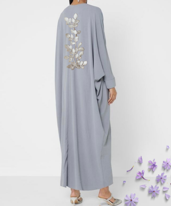 Zoya's Closet - Cape Sleeve Grey Elegance (Free size) - Image 3