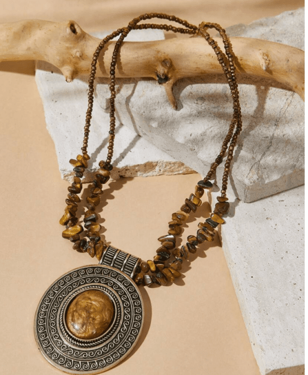 Vintage Agate Necklace