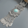 Feather Tassel Pendant Necklace - Image 3