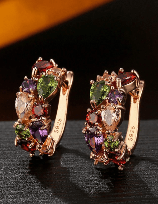 Gemstones Studs Earrings