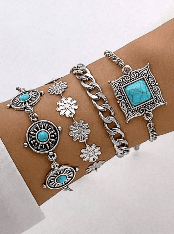 Set of 4 bracelets - Image 2