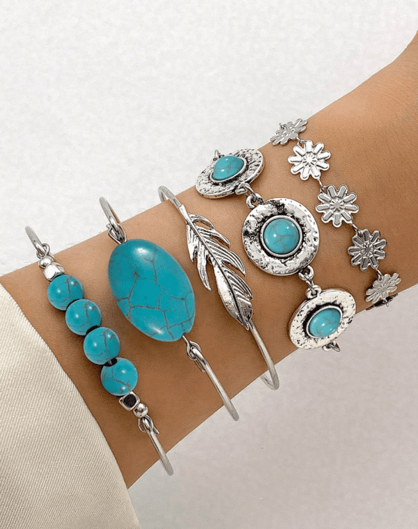 Set of 4 bracelets - Image 4