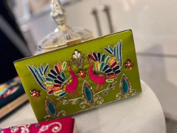 Handcrafted Embroidered Clutch