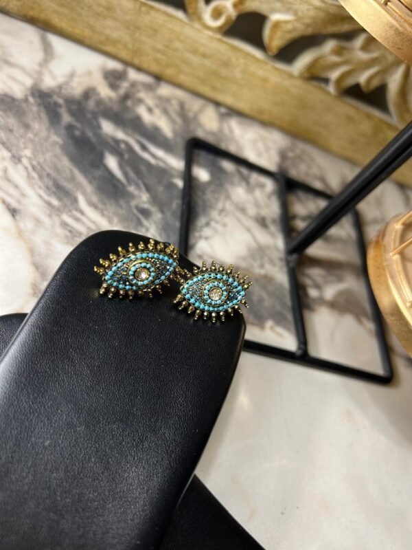 Evil Eye Earrings - Image 3