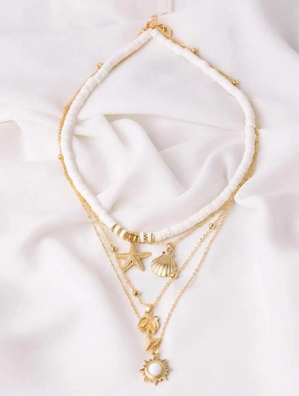 Ocean Dreams Layered Necklace Set - Image 2